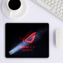 ASUS ROG 게임 액세서리 컴퓨터 마우스 패드 소형 PC 게이머 매트 카펫 러그 데스크 키보드 고무 장식 CS GO, [08] 8, [01] 18x22cm