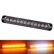 1pcs 스트로보 스코프 스트로보 12 led 플래시 라이트 자동 12 24v 비상 깜박이는 측면 마커 라이트 바 지속적으로 밝은 조명, 푸른
