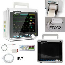 Contec-CMS6000 6-파라미터 의료용 기계 SPO2/ECG/PR/NIBP 심박수 환자 모니터 ICU 프린터 IBP 및 ETCO2, 한개옵션0