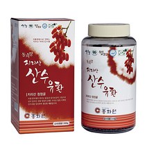 토종원 지리산 산수유환 250g 토종홍화 동의향, 1개