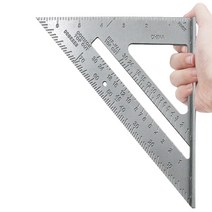 7인치 삼각형 눈금자 90 도 사각형 목공 측정 목수 각도, 01 Type A