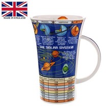 두눈 글렌코 본 차이나 머그 컵 솔라 시스템 1 개 Dunoon Glencoe Bone China Mug