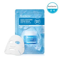 [리얼베리어] 아쿠아 수딩 크림 마스크 30ml, 1개, 상세 설명 참조