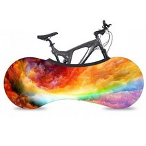 자전거커버 휠커버 덮개 사이클 MTB 픽시 실내보관 먼지덮개, 자전거커버_공작 (8)