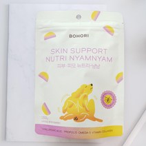 뉴트리 냠냠 강아지 피부 간지러움 피모영양제 60개입 150g, 1개, 뉴트리냠냠 피부 60개입(150g)