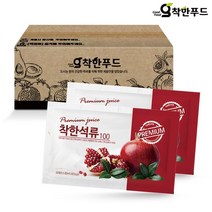 착한푸드 착한석류 100 석류즙, 30개입, 80ml
