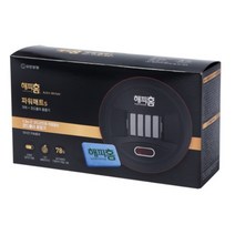해피홈 블랙에디션 파워매트S 리필 78p + 코드형 훈증기 세트, 2개