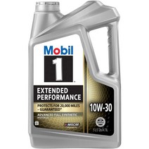 수입차 고성능 엔진오일 모빌 1 Mobil 1 Advanced Full Synthetic Motor Oil 10W-40 5 qt 1.25gal(4.73L) 모빌 엔진오일, 10W-30