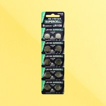 핫딜몬 코인건전지 LR1130 슈퍼셀 코인형 배터리