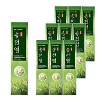 아모레퍼시픽 메디안 송천염 소금잇몸 120g 치약, 10개