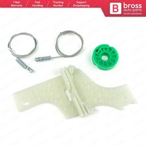 자동차와이퍼Bross 자동차 부품 BWR1163 윈도우 레귤레이터 수리 키트 뒤 좌측 도어 9223H6 푸조 508 2010-, 한개옵션0