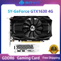 SOYO-새로운 Nvidia GPU GTX1650 1630 GT1030 730 4G 2G 그래픽, GTX1630 4G GDDR6