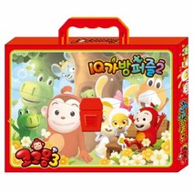 웅진북센 코코몽3 IQ가방퍼즐 -2, One color | One Size@1