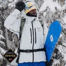 2223 버튼 AK 스워시 고어텍스 스노우 보드 자켓 BURTON AK Mens Swash GORE-TEX 2L Jacket Gray Cloud
