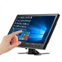 10 1 인치 PC 모니터 1920 1200 터치 컴퓨터 PS3 PS4 XBOX360 라즈베리 파이 시스템 CCTV VGA HDMI BNC USB LCD 화면, CHINA_1366x768