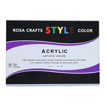 [로사크래프트]스타일 아크릴물감세트 20ml24색