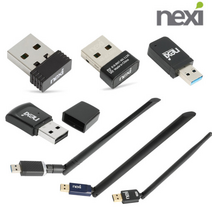 주식회사 씨에스플레이 넥시 NEXI 데스크탑 컴퓨터 노트북 무선 랜카드 USB 와이파이 동글 인터넷 수신기, 07_NX1127 무선랜