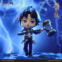 52toys 대륙 애니메이션 투라대륙 투혼의 물결 단품 피규어, C 1개