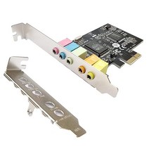 HINYSENO PCI-E 7.1 채널 광학 동축 디지털 스테레오 3D 서라운드 사운드 카드 EAX 및 A3D CMI8828 칩셋 윈도우 XP윈도우 7 8 10 32비트 64비트, 5.1 ChannelHINYSENO