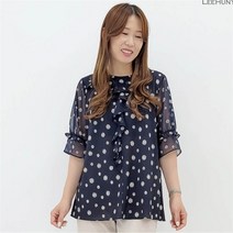 이헌영 NC05 물방울프릴블라우스 21BS5065B1