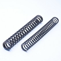 스프링 용수철 1pcs 초대형 압축 블랙 65m 스틸 긴 압력 와이어 직경 2 3mm 2 6mm 3mm 4mm 길이 400mm, 4 x38 x400mm