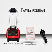 2200W High Speed Blender Mixer with 8 Blade Fruit Juicer Food Processor Ice Crusher Smoothie Machine, 한개옵션0