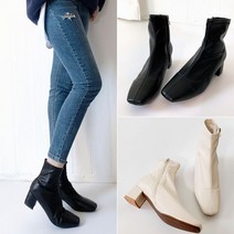 제시슈 다나 여성앵클부츠 사각코앵클부츠