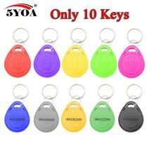 5yoa rfid 액세스 제어 시스템 장치 기계 보안 근접 항목 도어 잠금 품질, 단 10개의 키