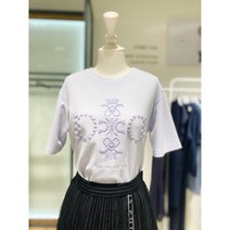 [듀엘] 헤리티지 자수 티셔츠 (D223MSM008) dewl