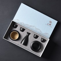 일본 사케 잔 병 도쿠리 주기 세트 혼술 이자카야 일식집 술잔 B4, M 선물세트개