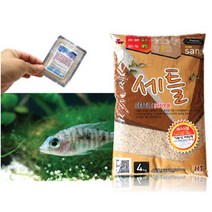 미미네아쿠아 세틀 해수 시클리드 산호사 4kg (박테리아첨가), 단품없음