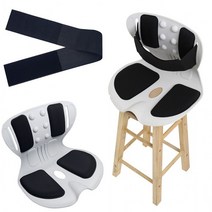 허리벨트로 꽉 잡아주는 K-홀딩체어 바른자세유지의자, 상세페이지 참조, 상세페이지 참조