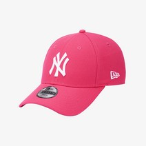 뉴에라 키즈 (12373717) 2020 베이직 MLB 뉴욕 양키스 볼캡 핑크