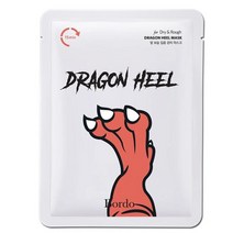 보르도 드래곤 보습 힐풋팩 10g, 1개입, 1개