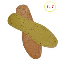 제이와이홀딩스 1+1 인조가죽 신발 구두 깔창 남여공용