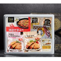치악산금돈 한돈선물세트 온가족반찬세트 (현미 등심돈까스+통모짜돈가스+수제소시지등 5종), 1세트