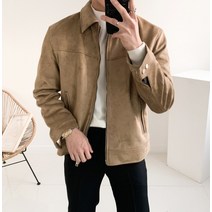 톰 스웨이드 4온스 퀼팅 투웨이 집업 자켓(3color)