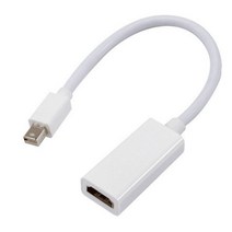 Microsoft Surface Book Surface Pro 4 / Pro 3 / Pro 2 Tablet PC 용 HDMI 케이블 어댑터 변환기 (M / AF) 미니 디스플레이, 하나, 하얀