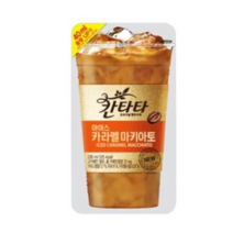 칸타타 아이스 카라멜마키아토 파우치, 230ml, 12개
