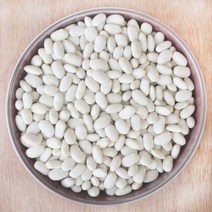 흰강낭콩 2kg 강낭콩 흰강남콩 하얀강낭콩 흰콩 하얀강낭콩 하얀콩 캐나다산흰강낭콩 네이비빈 파세올라민 하얀 탄수화물컷팅제