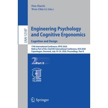 Engineering Psychology and Cognitive Ergonomics. Cognition and Design: 17th International Conference... Paperback, Springer