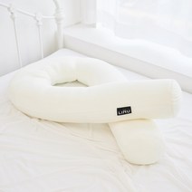 리누 바디필로우 ver 코튼폼, 아이보리