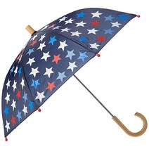 Hatley 남아용 프린트 우산 색상이 변하는 밝은 별 원 사이즈
