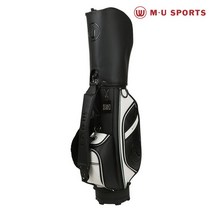 엠유스포츠 남성 로고 플레이 캐디백 MU21A3AB151 WHK