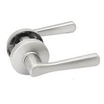 국산 방문손잡이 STL-761T 두꺼운문용 50~60mm 버튼형 그레이 엔젤금속, 1개
