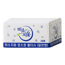 현대제지 미소지움 일반형 고급형 1600매 물티슈, 미소지움 물티슈 일반형 400EA 4박스