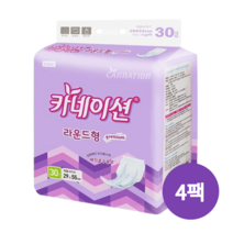 카네이션 기저귀 라운드형 성인용 속기저귀 30매 X 4팩, 카네이션 기저귀 라운드형 120매