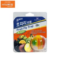 킬파프 초파리 트랩 과일파리 유인제, 6개