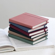 2024 프리즘 레더 B6 위클리 다이어리 날짜형 32절 주간 업무용 꾸미기 6공 2024 미니 만년, 와인