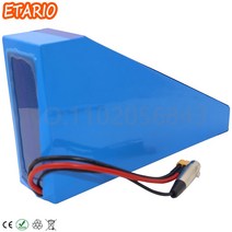 차무무 Bafang 전기 자전거용 삼각형 배터리 팩 Ebike 48V 50Ah 52V 18650 2000W 750W, 1개
